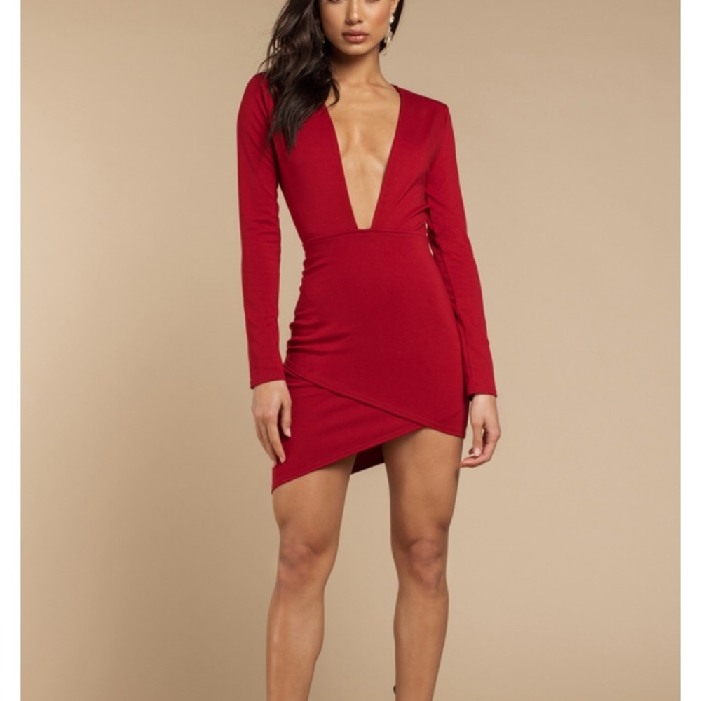 Red dress